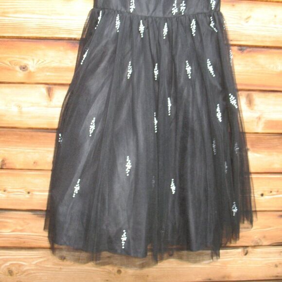 Mac Duggal 26498 Womens OFF THE SHOULDER EMBELLISHED TULLE COCKTAIL DRESS - Picture 10 of 15